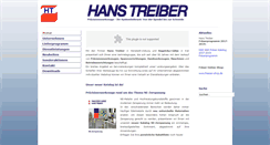 Desktop Screenshot of hanstreiber.de